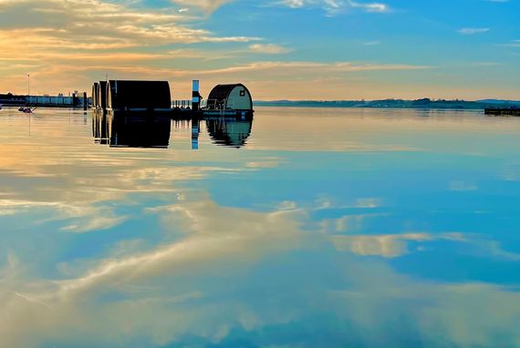 Pods in der Marina Gager
